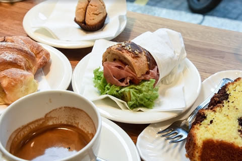 Las cafeterías de Milán